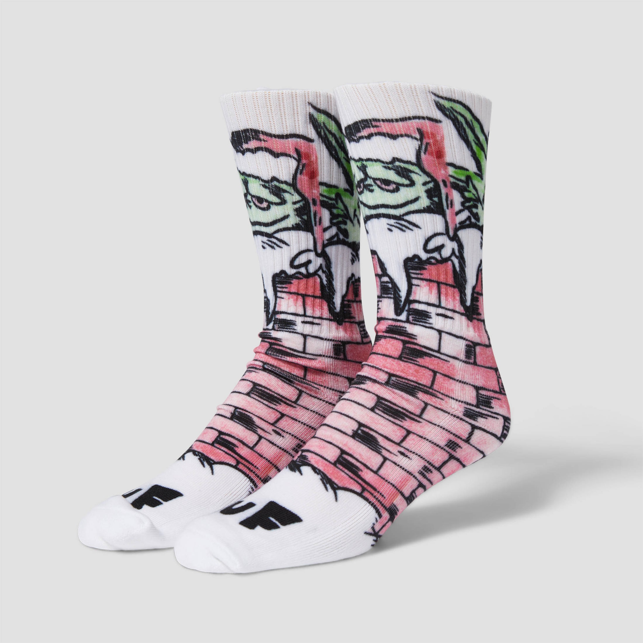 HUF Chimney Buddy Digital Sock White