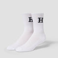 Load image into Gallery viewer, HUF Core 3 Pack Crew Sock Black / White
