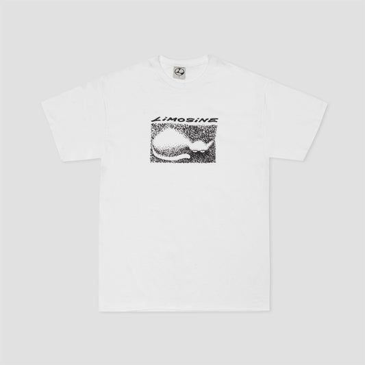 Limosine Cat T-Shirt White