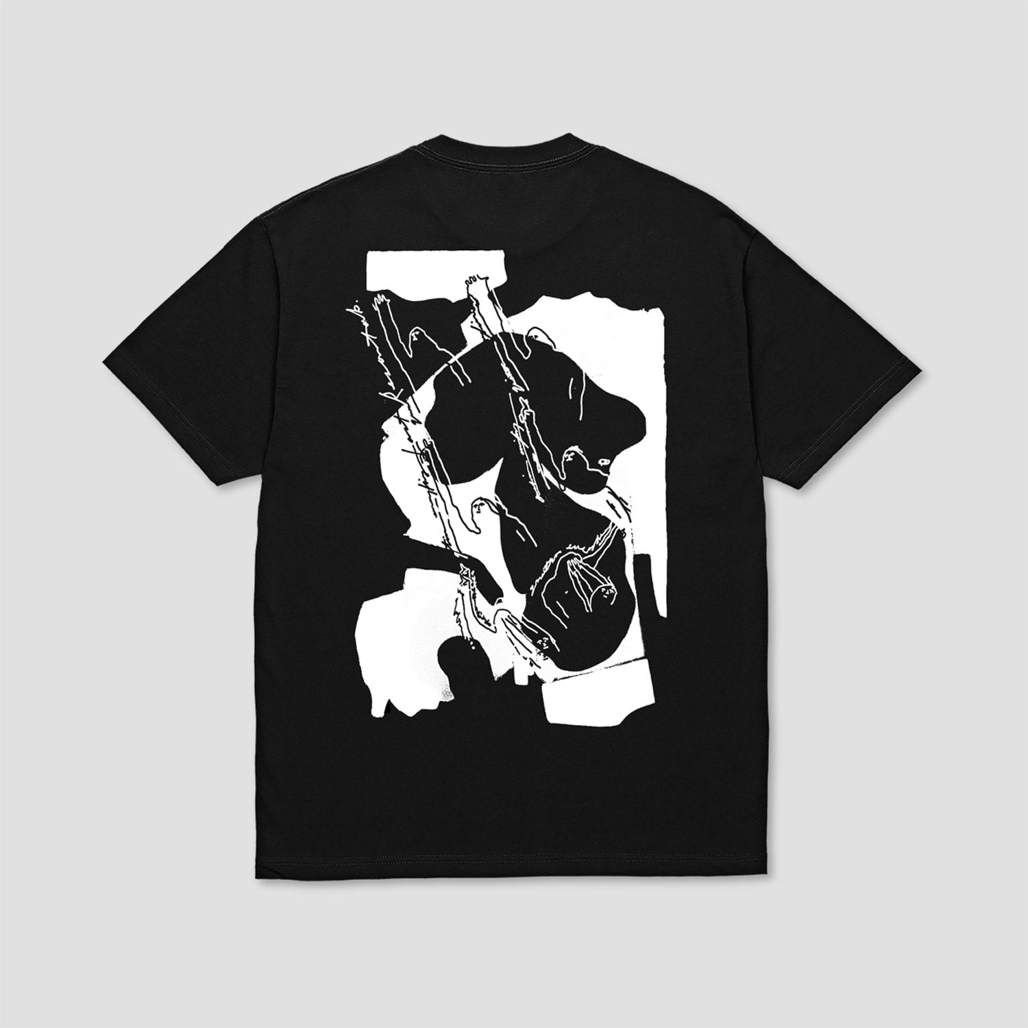 Last Resort AB Reach Out T-Shirt Black / White