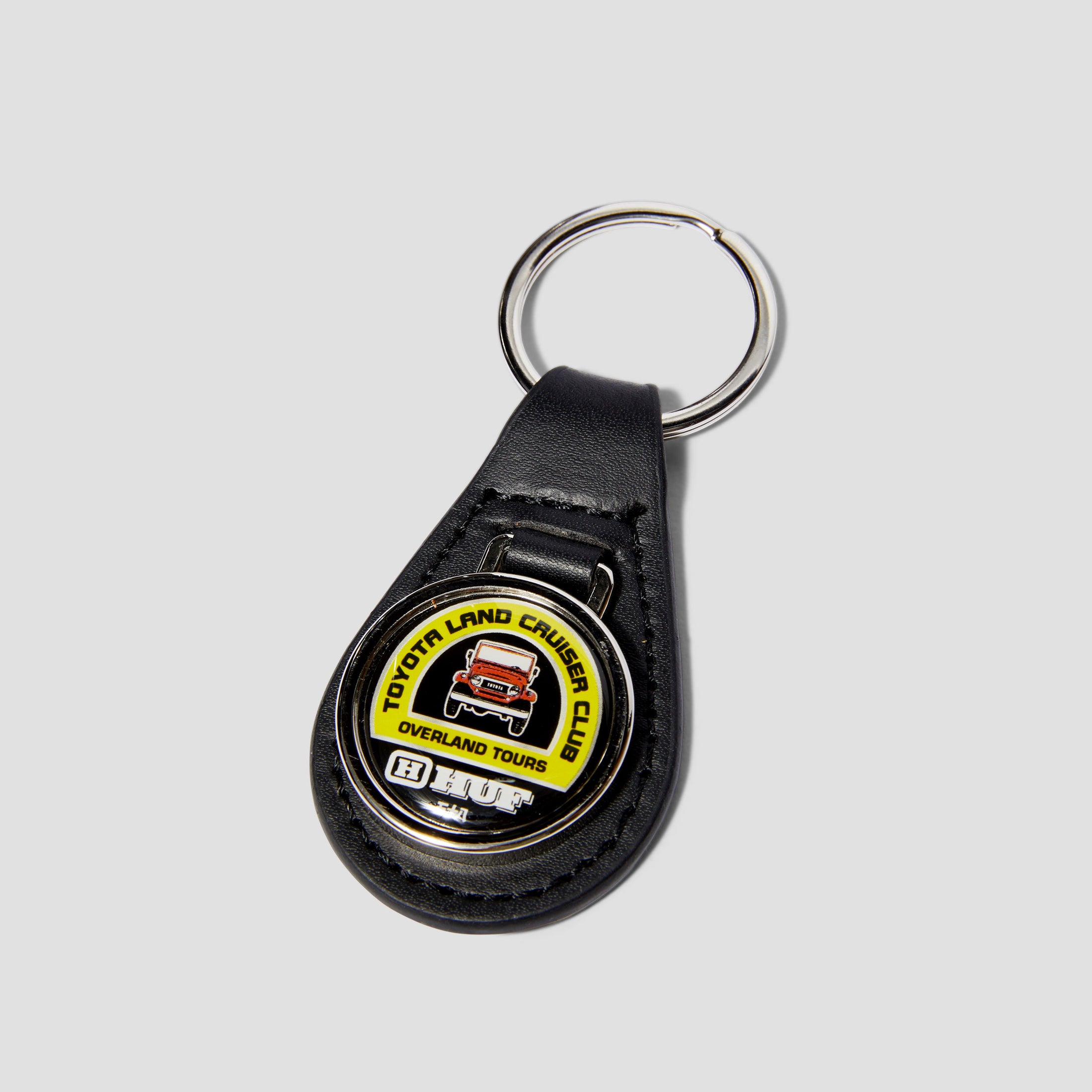 HUF x Land Cruiser Dealer Keychain Black