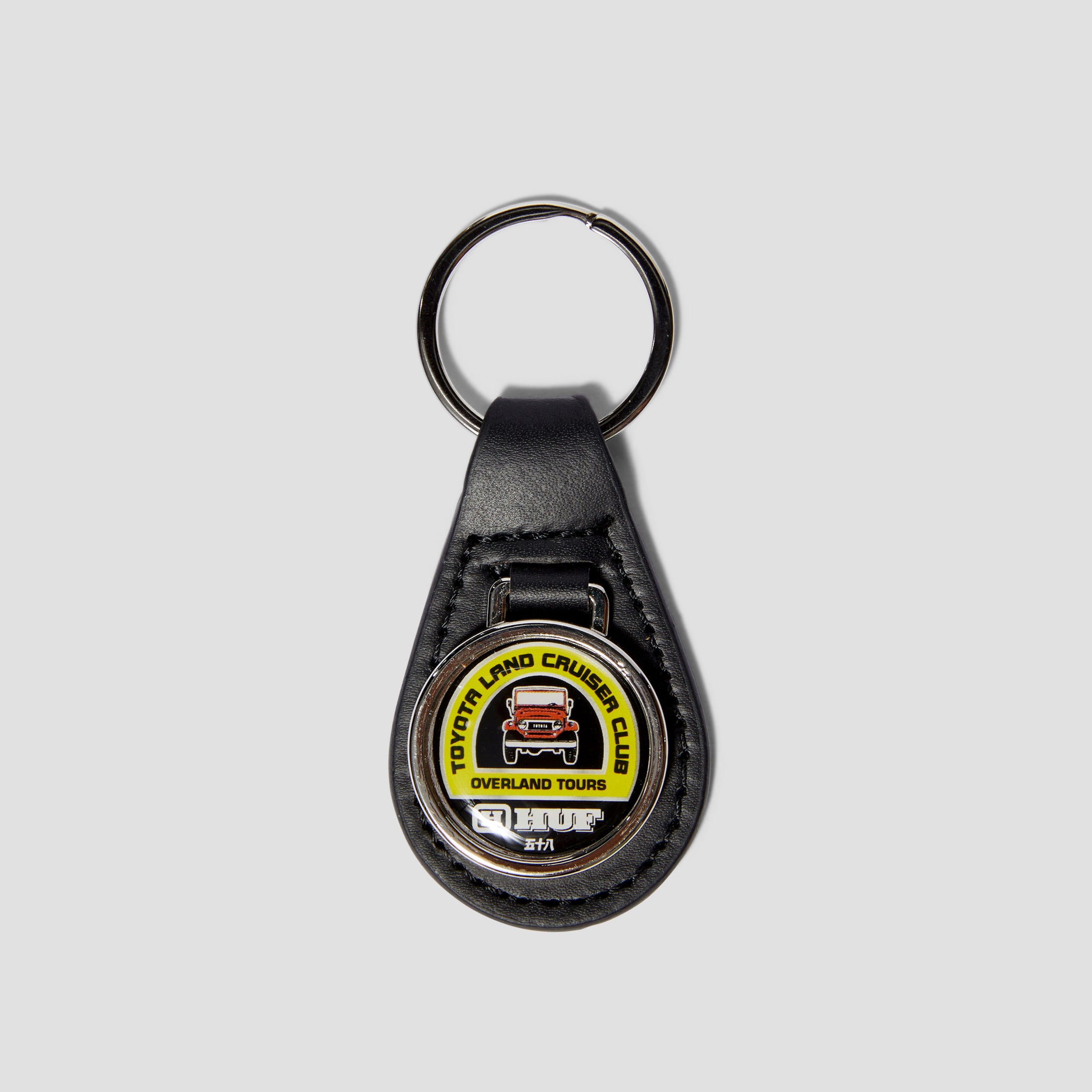 HUF x Land Cruiser Dealer Keychain Black