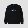 Load image into Gallery viewer, HUF Dog Sense Crew Black
