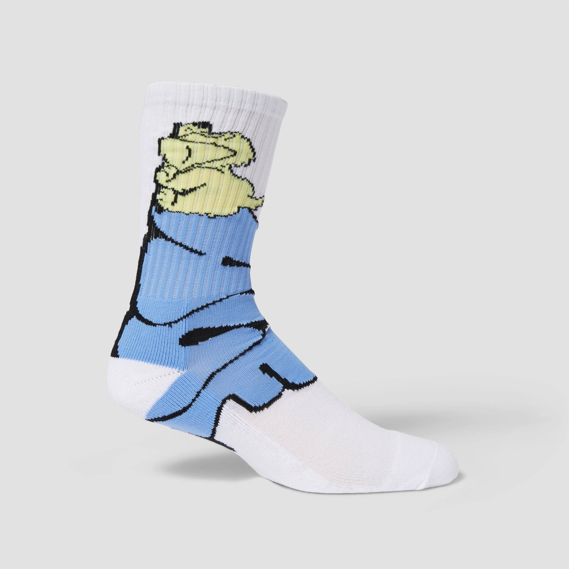 HUF Dog Sense Sock White