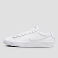 Load image into Gallery viewer, Nike SB Zoom Blazer Low Pro ISO GT Skate Shoes White / White - White - White
