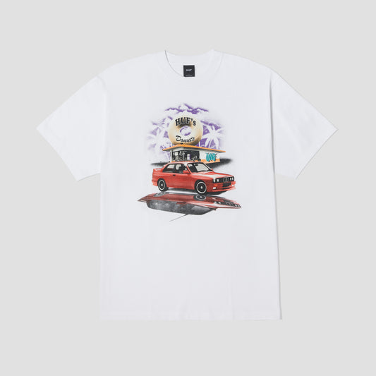 HUF Drive Thru Shortsleeve T-Shirt White