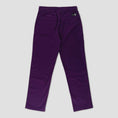 Load image into Gallery viewer, Welcome Dark Wave Split Colour Elastic Pant Black / Grape
