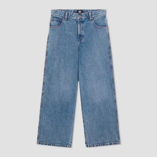 Dickies Loose Wave Denim Jeans Blue Rinsed Fade