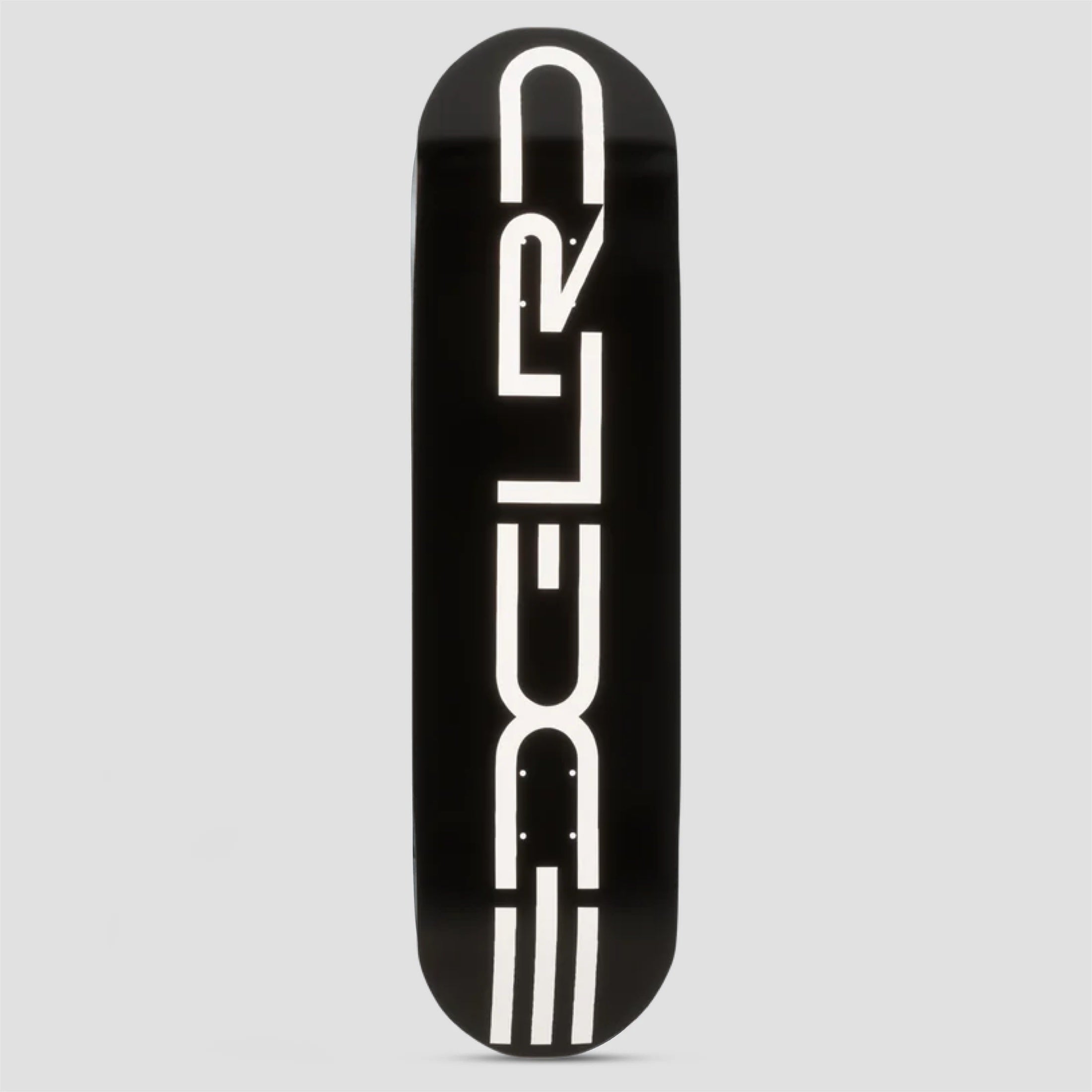 EDGLRD 8.25 Tech Script Team Skateboard Deck Black / White