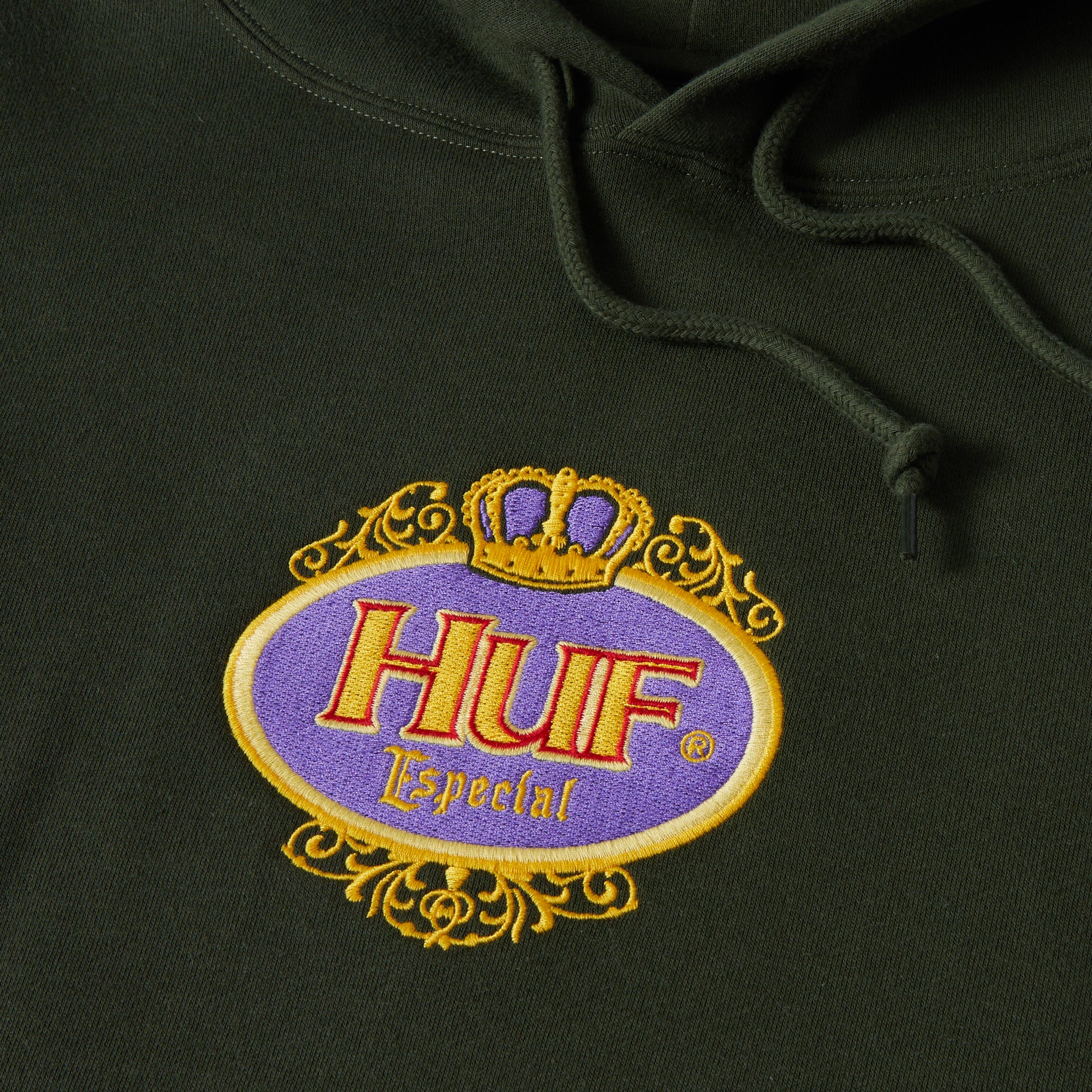 HUF Especial Pullover Hood Hunter Green