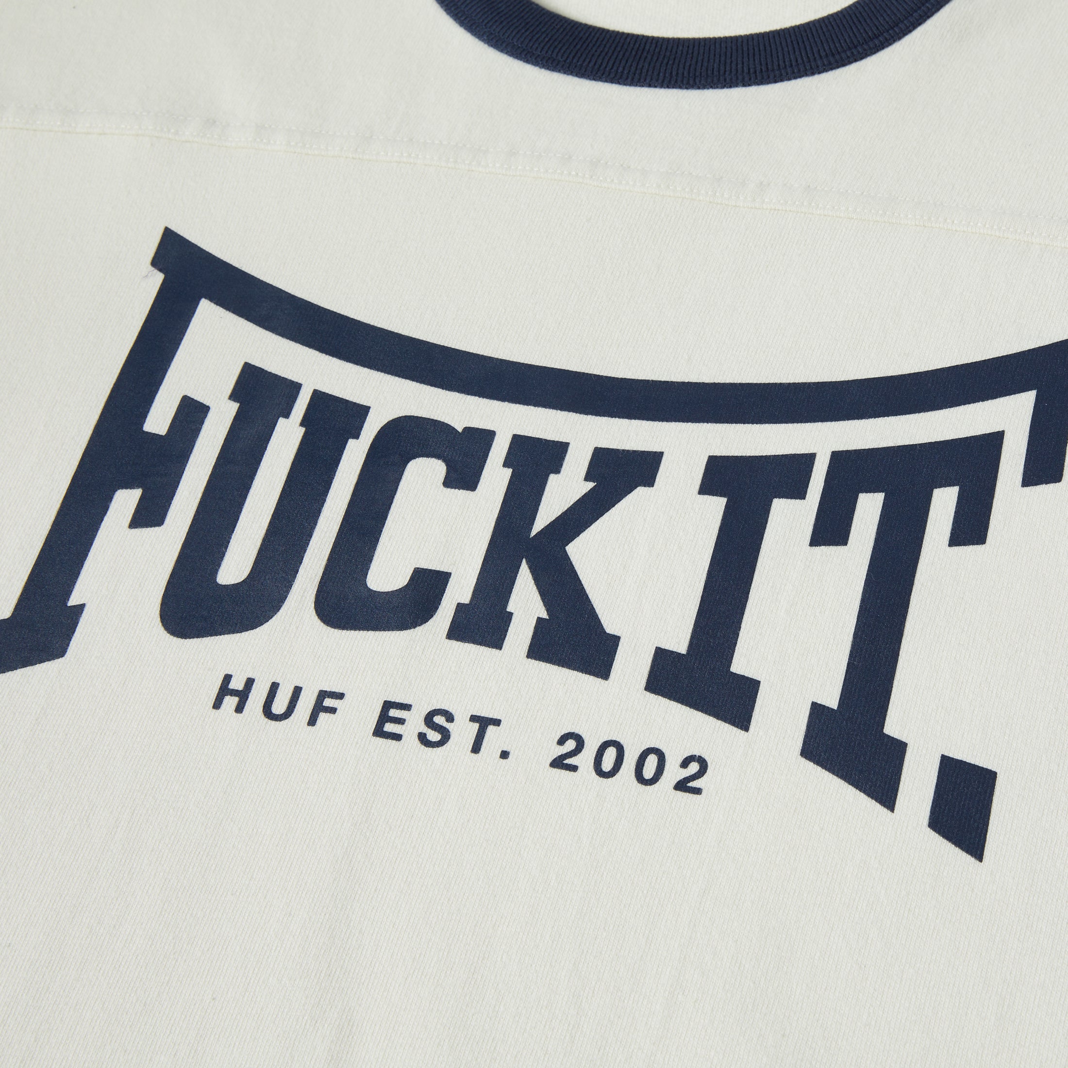 HUF Exeter Longsleeve Football Shirt Linen