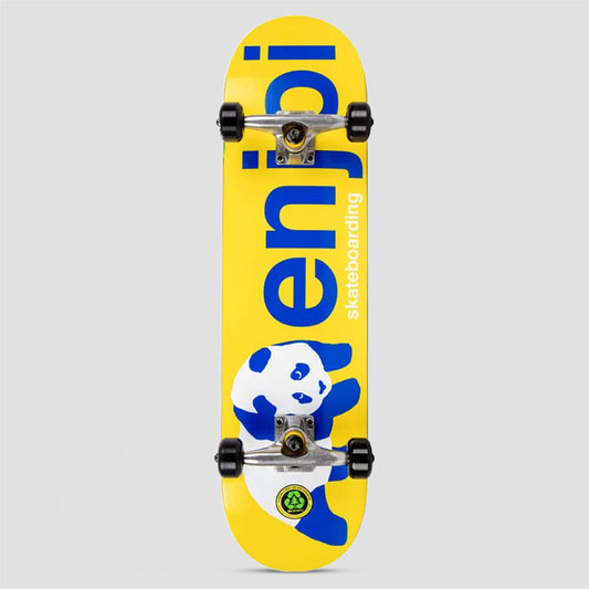 Enjoi 8 Half And Half Complete Skateboard Yellow / Black