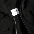 Load image into Gallery viewer, Skateboard Cafe Ethan Embroidered Zip Hood Black
