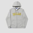 Load image into Gallery viewer, Helas Campus Full Zip Hood Heather Grey
