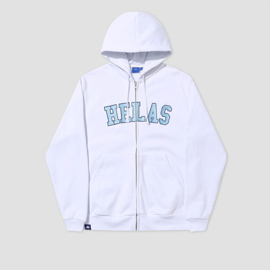 Helas Campus Full Zip Hood White