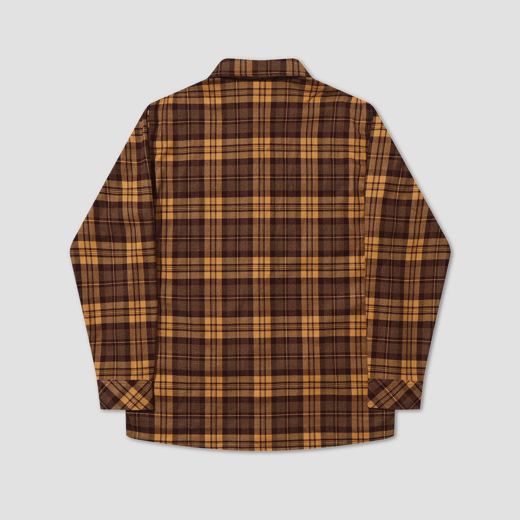 Helas Flaner Longsleeve Shirt Brown