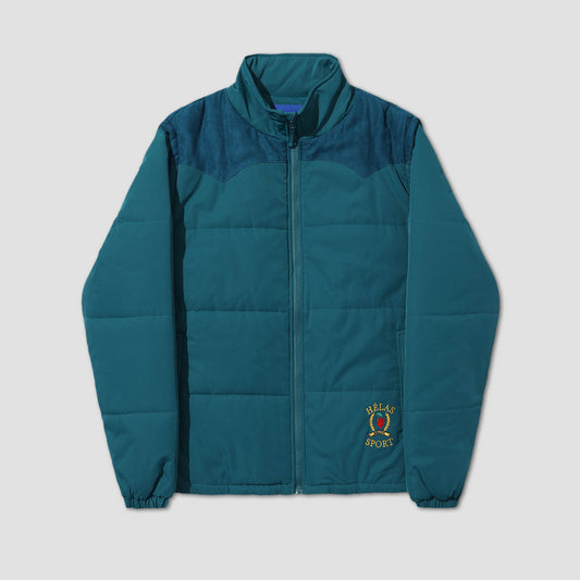 Helas Sport Puffer Jacket Teal Green