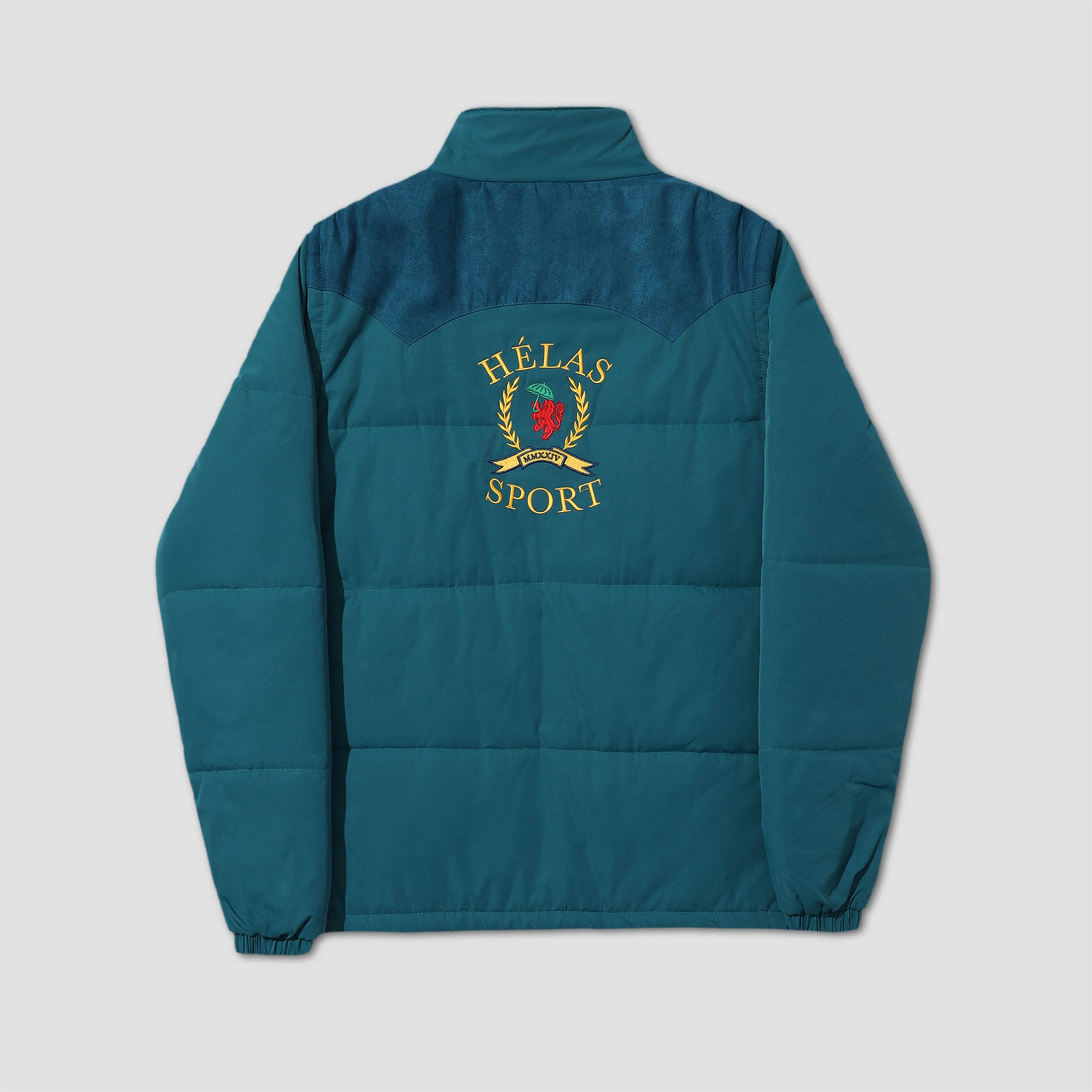 Helas Sport Puffer Jacket Teal Green