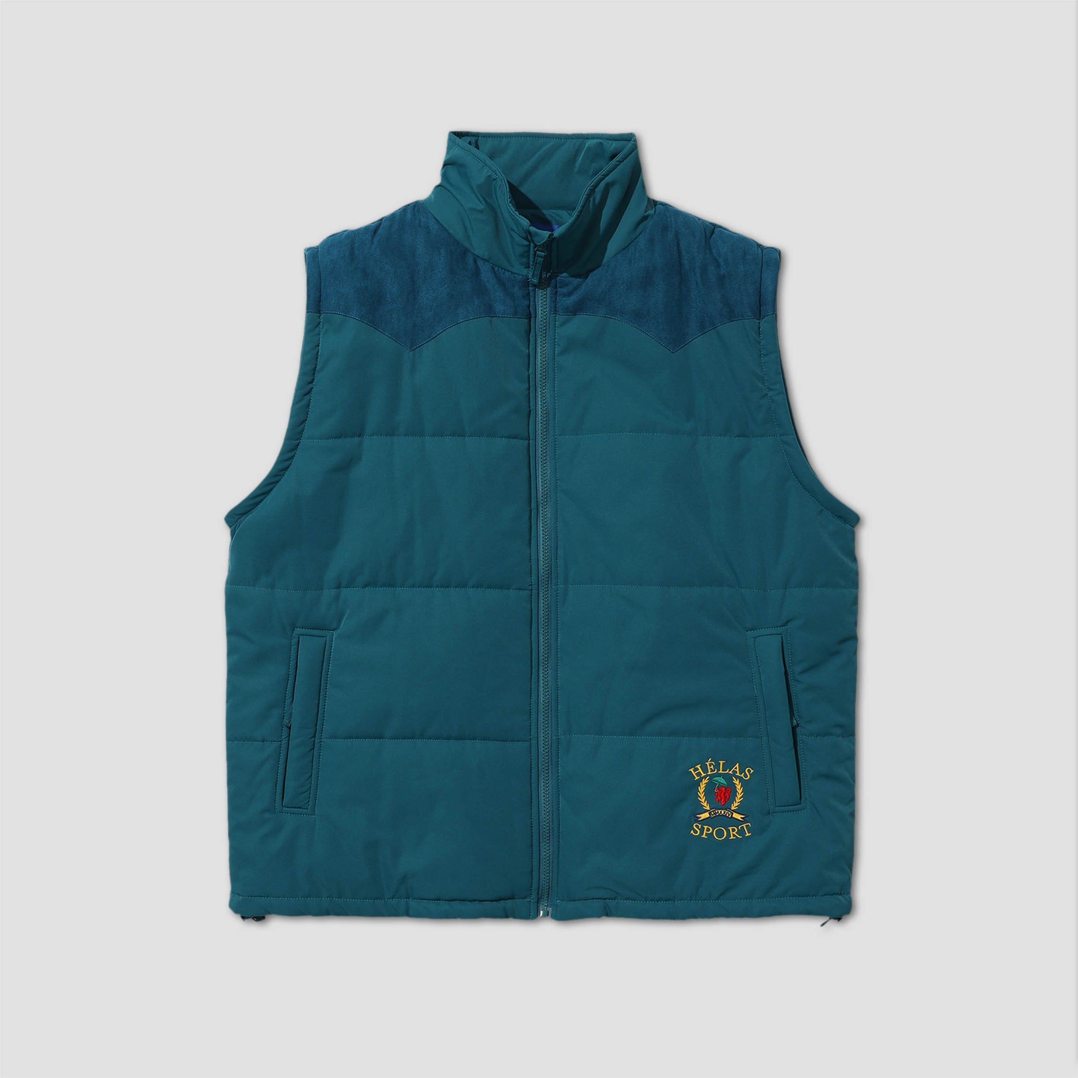 Helas Sport Puffer Jacket Teal Green