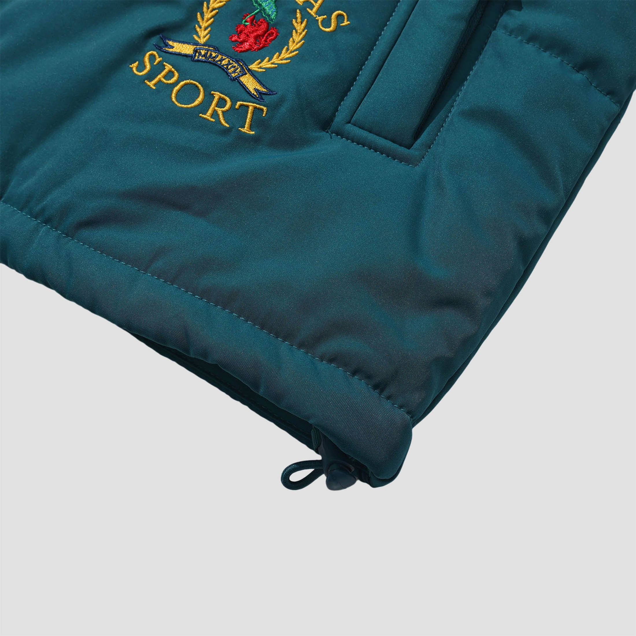 Helas Sport Puffer Jacket Teal Green