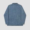 Load image into Gallery viewer, Helas Rentré Denim Padded Jacket Light Blue
