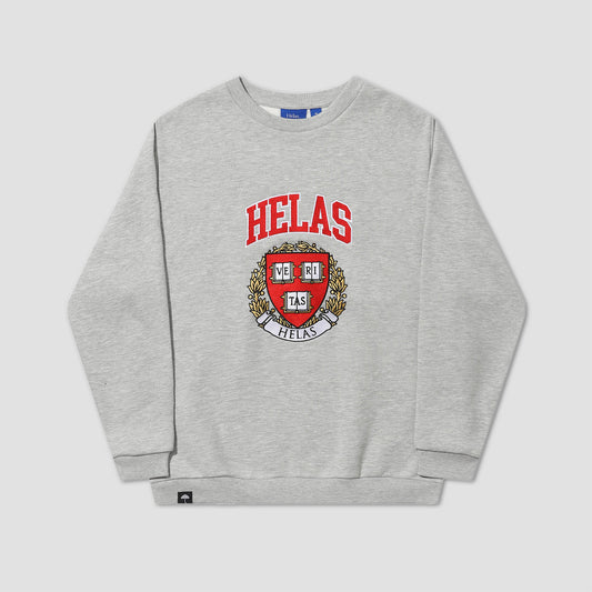 Helas Veritas Crewneck Heather Grey