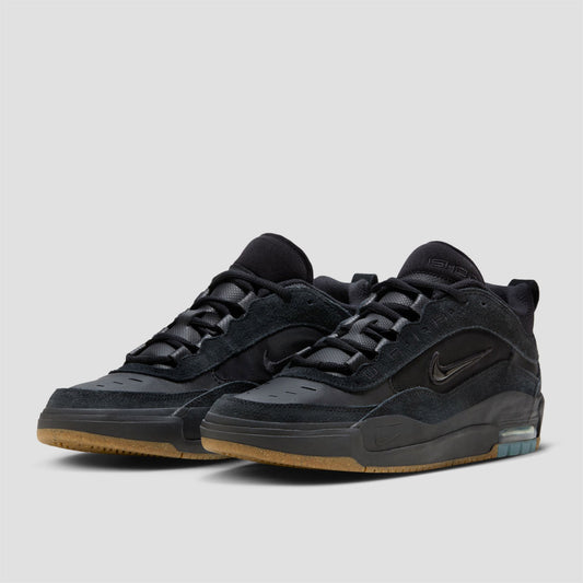 Nike SB Air Max Ishod Skate Shoes Black / Black / Anthracite Black