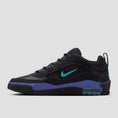 Load image into Gallery viewer, Nike Air Max Ishod Skate Shoes Black / Dusty Cactus / Black / Persian Violet
