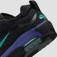 Load image into Gallery viewer, Nike Air Max Ishod Skate Shoes Black / Dusty Cactus / Black / Persian Violet
