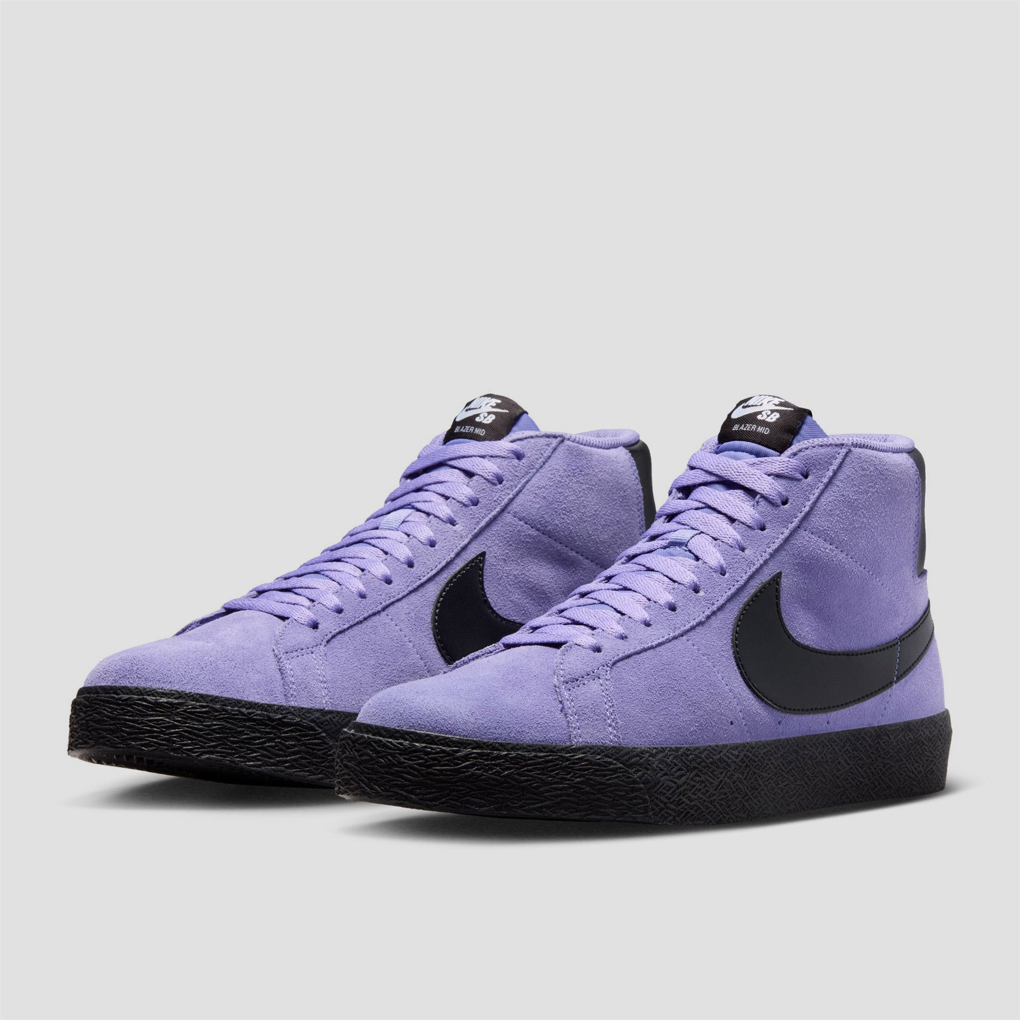 Nike SB Zoom Blazer Mid Skate Shoes Dusty Amethyst / Black / Dusty Amethyst