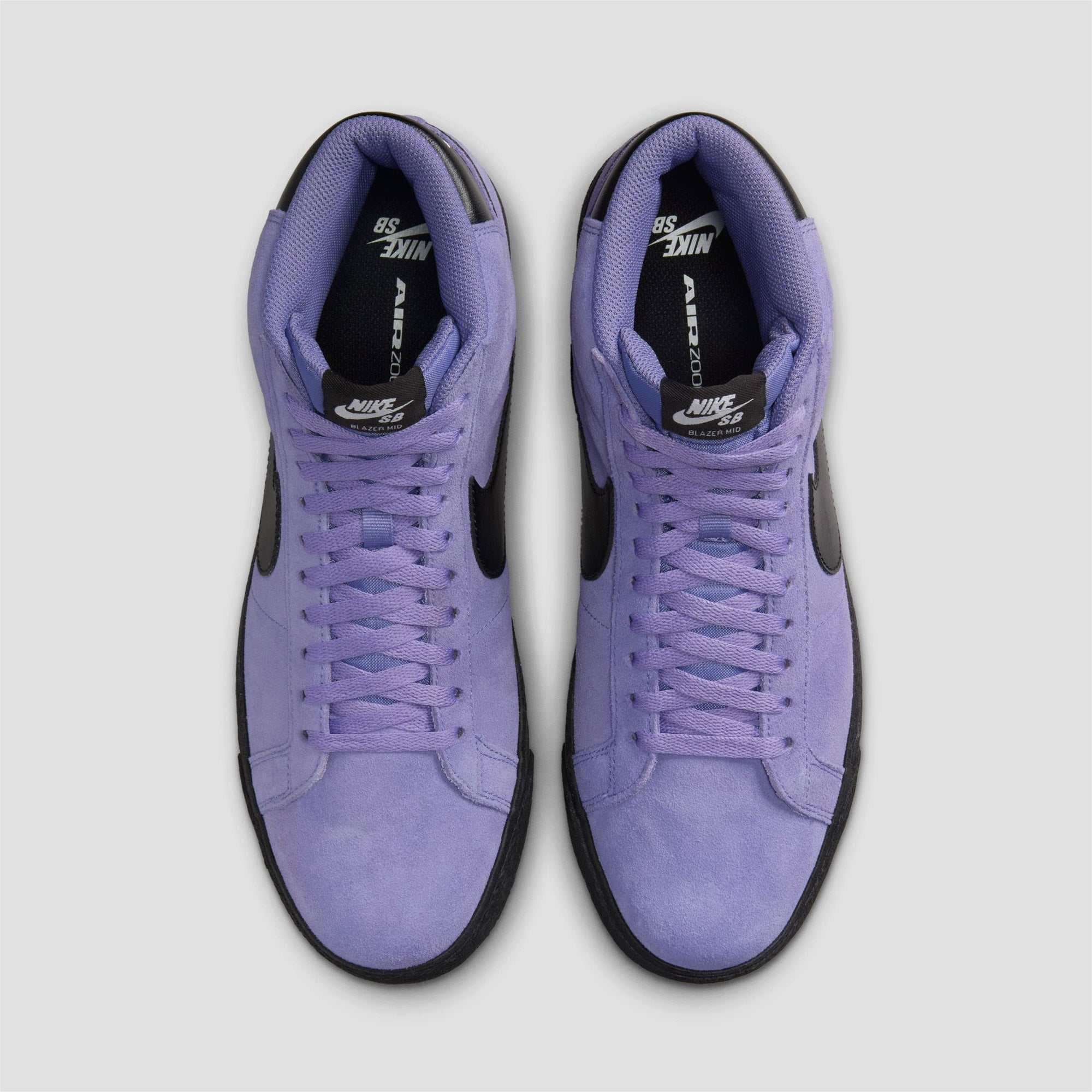 Nike SB Zoom Blazer Mid Skate Shoes Dusty Amethyst / Black / Dusty Amethyst