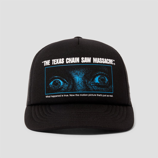 HUF x Texas Chainsaw Massacre Fear Foam Trucker Hat Black