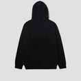 Load image into Gallery viewer, HUF Flower Full Zip Hood Black
