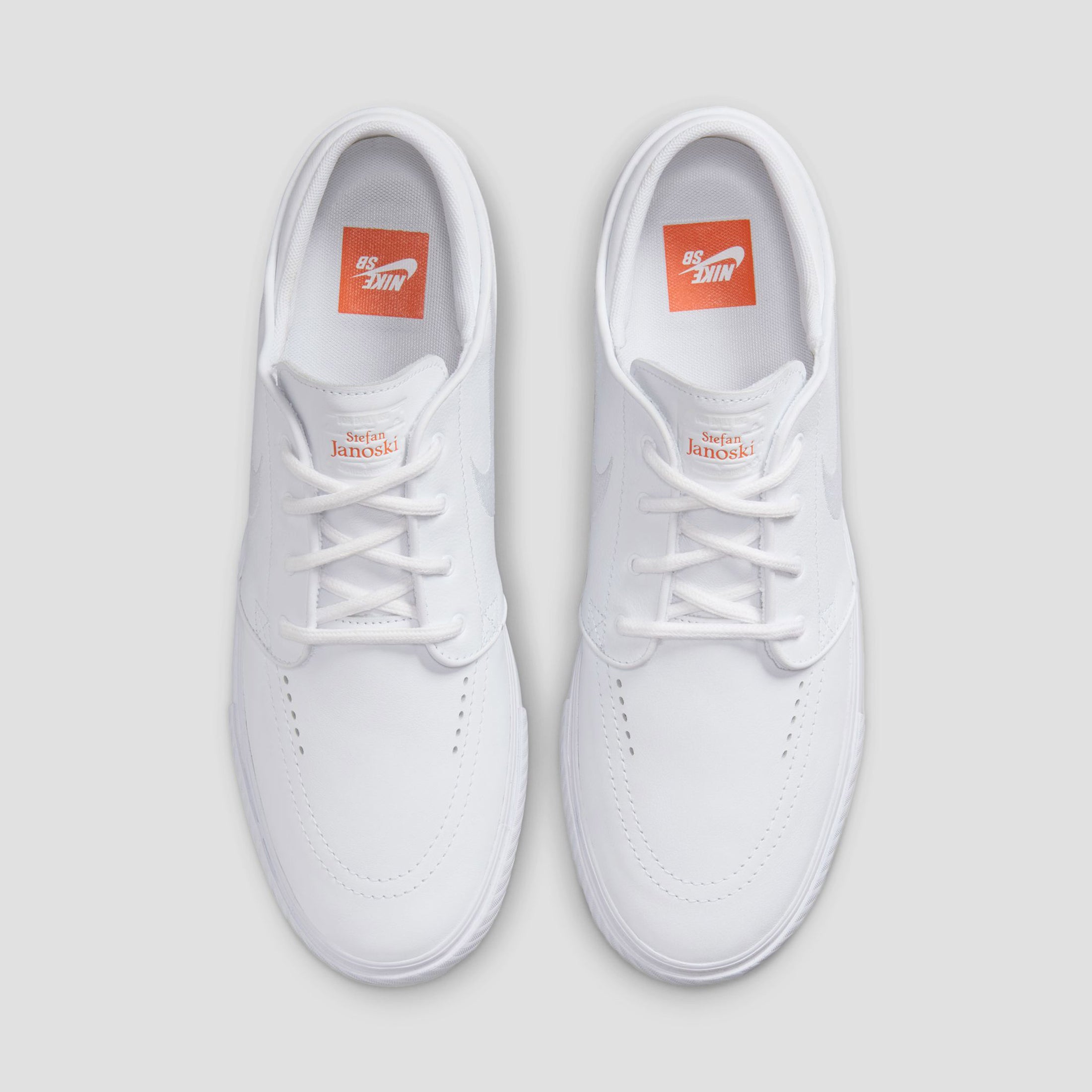 Nike SB Zoom Janoski OG+ ISO Skate Shoes White / White - White - White