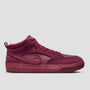 Nike SB React Leo PRM Skate Shoes Dark Beetroot / Dark Beetroot - Team Red