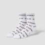 HUF Fuck It 1/4 Sock White