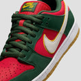 Load image into Gallery viewer, Nike SB Dunk Low Pro Skate Shoes Fir White / University Gold / Fire Red
