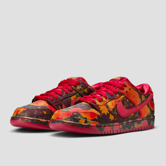 Nike SB Dunk Low Pro QS Skate Shoes Red / Wizard of Oz