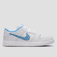 Load image into Gallery viewer, Nike SB X Nicole Hause Dunk Low Pro Skate Shoes White / University Blue
