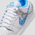 Load image into Gallery viewer, Nike SB X Nicole Hause Dunk Low Pro Skate Shoes White / University Blue
