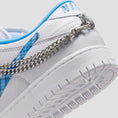 Load image into Gallery viewer, Nike SB X Nicole Hause Dunk Low Pro Skate Shoes White / University Blue
