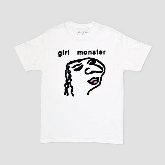 Quasi Girl Monster T-Shirt White