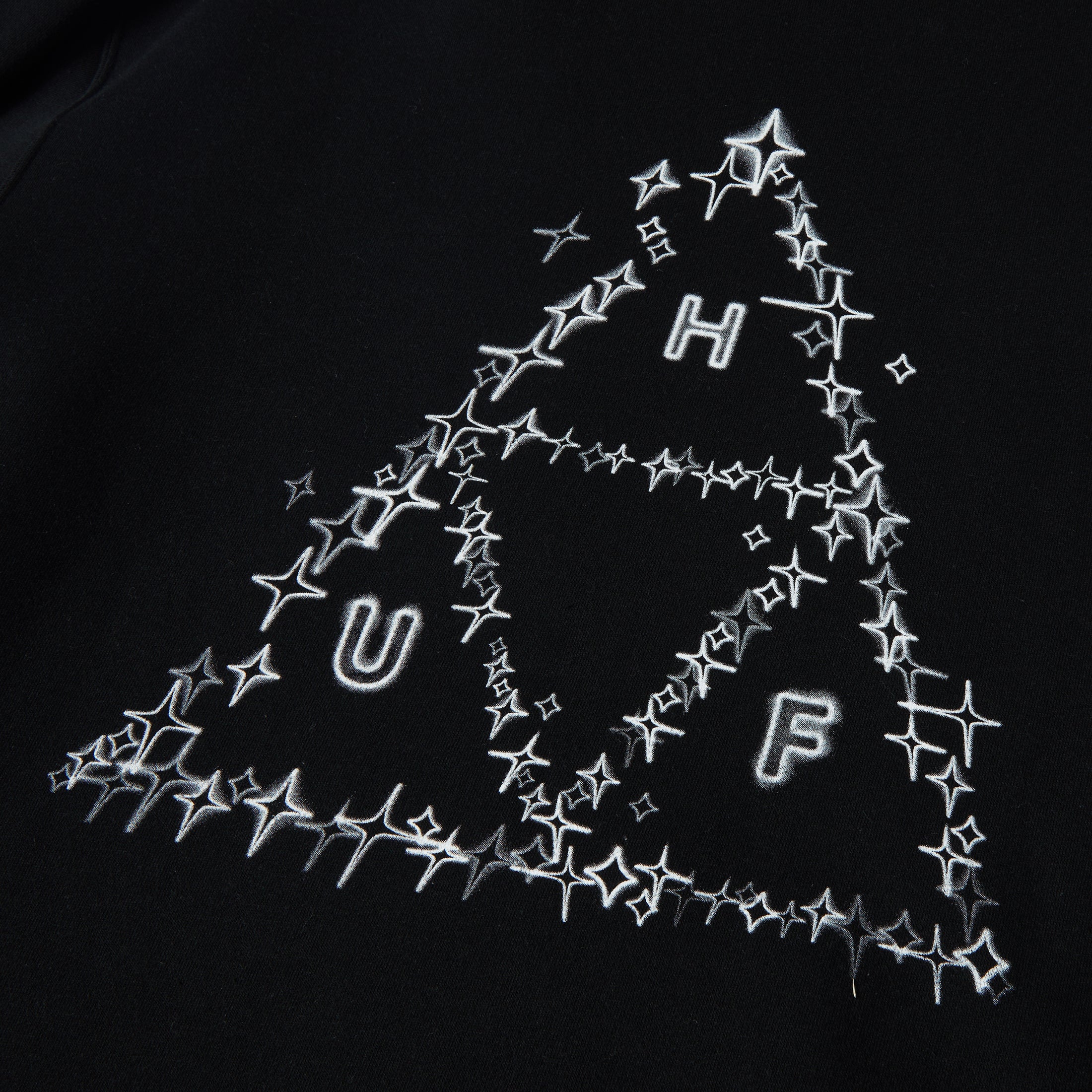 HUF Gleam Pullover Hood Black