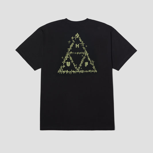 HUF Gleam Shortsleeve T-Shirt Black