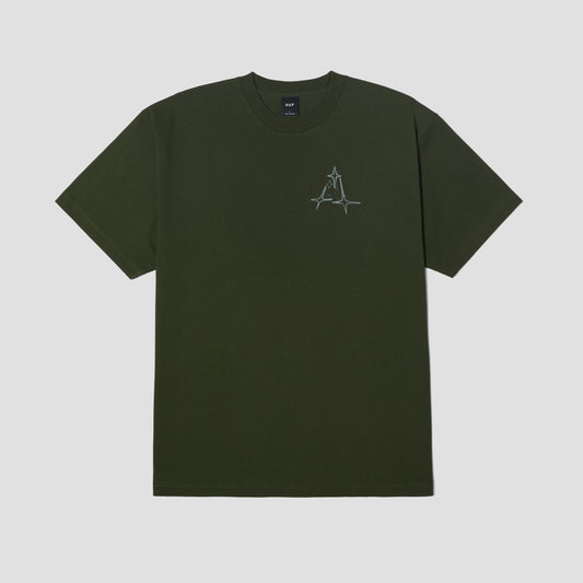 HUF Gleam Shortsleeve T-Shirt Hunter Green