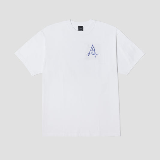 HUF Gleam Shortsleeve T-Shirt White