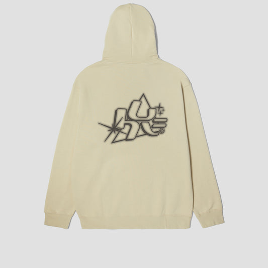 HUF Glow Pullover Hood Stone