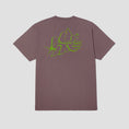 Load image into Gallery viewer, HUF Glow Shortsleeve T-Shirt Light Plum
