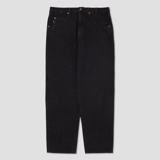 GX1000 Baggy Pant Black Distressed