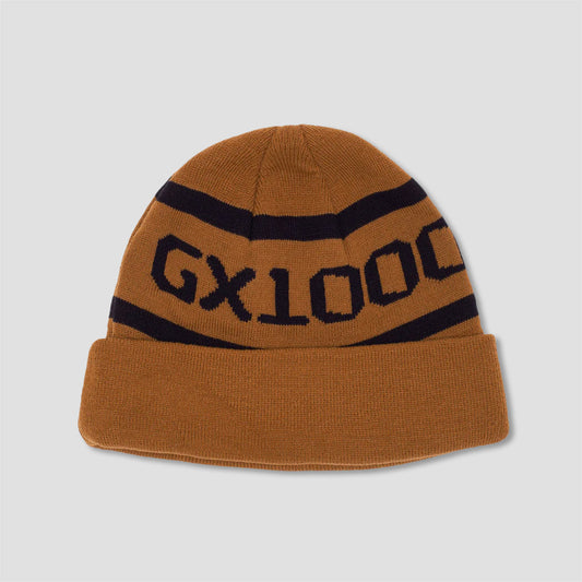 GX1000 OG Logo Beanie Brown / Black